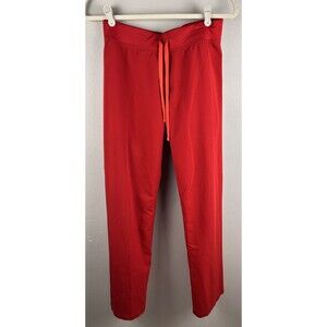 FIGS Women Lot Of 2 Scrub Pants XS Kade And Livingston Straight  Red